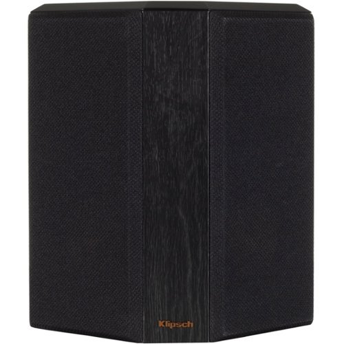 Klipsch - Reference Premiere Dual 4" 300-Watt Passive 2-Way Surround Channel Speakers (Pair) - Ebony-Front_Standard 