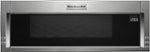 KitchenAid - 1.1 Cu. Ft. Over-the-Range Microwave with Sensor Cooking - Stainless steel - Front_Standard
