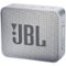 JBL - GO 2 Portable Bluetooth Speaker - Gray-Front_Standard 