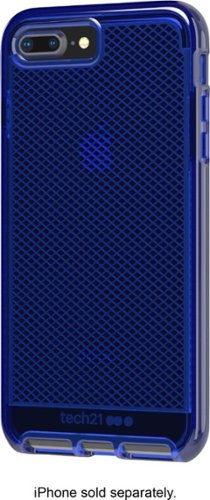 Tech21 - Evo Check Case for Apple® iPhone® 7 Plus and 8 Plus - Midnight Blue