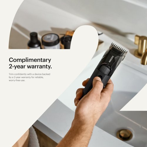 Manscaped The Beard Hedger Essentials Kit SkinSafe Rechargeable Wet/Dry Trimmer, Facial Hair Shaving Gift Set - Black SHOP ONLINE