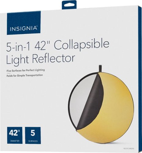 Insignia™ 5-in-1 42 Collapsible Light Reflector WHERE TO BUY