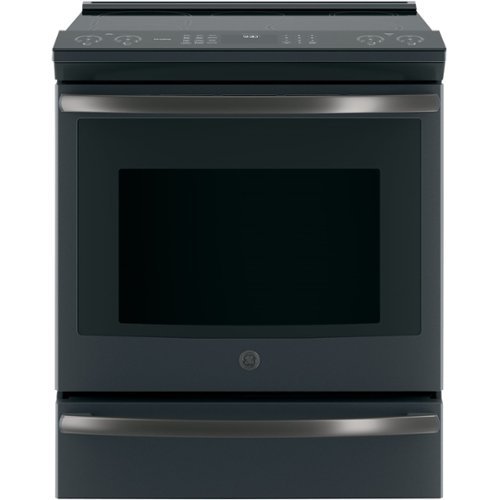 GE - 5.3 Cu. Ft. Electric Induction Convection Range-Front_Standard 