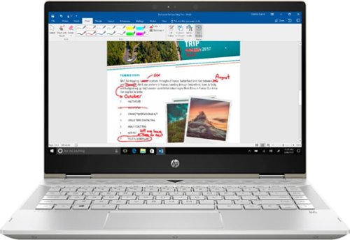  HP - Pavilion x360 2-in-1 14&quot; Touch-Screen Laptop - Intel Core i5 - 8GB Memory - 128GB Solid State Drive - Gold