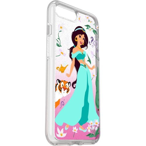 OtterBox - Symmetry Series Clear OASIS OF INDEPENDENCE Case for Apple® iPhone® 7 Plus - Clear/Turquoise-Front_Standard 