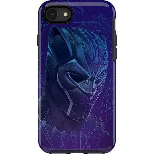  OtterBox - Panther Symmetry Series Case for Apple iPhone 7 and 8 - Black