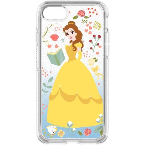 OtterBox - Symmetry Series Clear Case for Apple® iPhone® 7 - Yellow/Clear/Rose-Front_Standard 