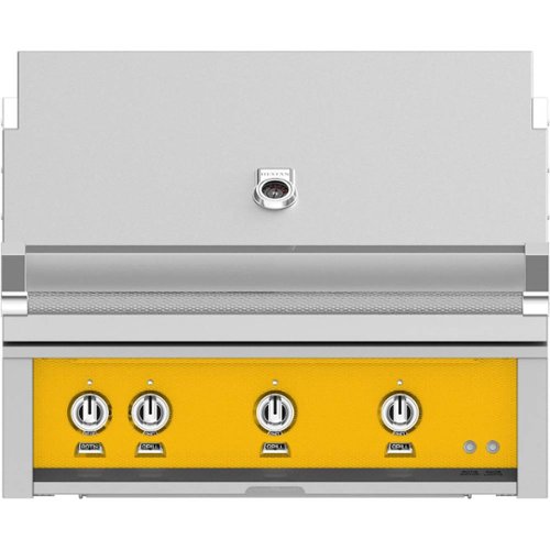 Hestan - 36" Built-In Gas Grill - Yellow