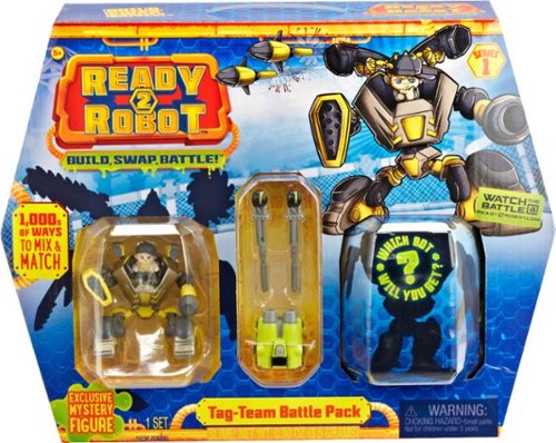  MGA Entertainment - Ready2Robot Double Trouble Battle Pack - Styles May Vary