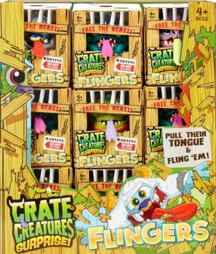  MGA Entertainment - Crate Creatures Flingers Figure- Blind Box - Styles May Vary