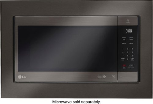 LG 29.7 Trim Kit for LG Microwaves - Black Stainless Steel WORLDWIDE DELIVERY