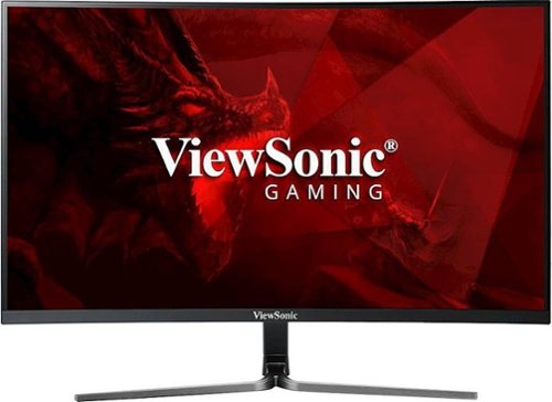  ViewSonic - VX3258-2KC-MHD 32&quot; LED Curved QHD FreeSync Monitor (HDMI) - Black