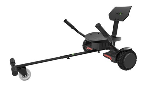 Jetson - Phantom Electric Go-Kart - Black-Angle_Standard 