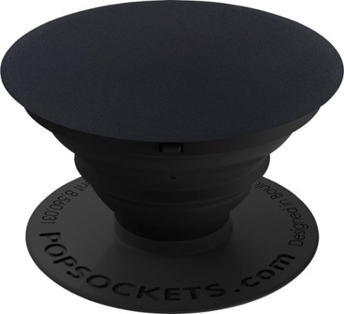 PopSockets - Multifunctional Holder for Mobile Phones - Black (Accordion)/Black (Platform)