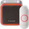 Honeywell Home - Series 5: Plug-In Wireless Doorbell with Halo Light and Push Button-Front_Standard