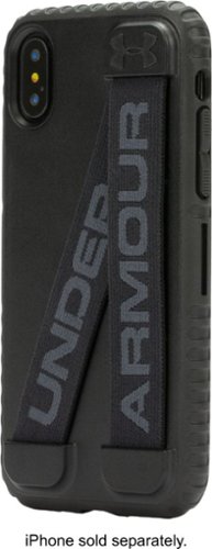  Under Armour - Protect Handle-It Case for Apple® iPhone® X and XS - Black/Stealth