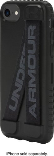  Under Armour - Protect Handle-It Case for Apple iPhone 6, 6s, 7 and 8 - Black/Stealth