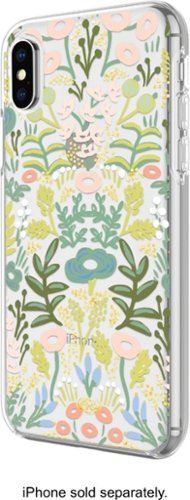 Rifle Paper - Case for Apple® iPhone® X and XS - Clear/Gold Foil/Tapestry Multi-Front_Standard 
