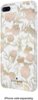 kate spade new york - Case for Apple® iPhone® 7 Plus and 8 Plus - Blossom Pink/Gold With Gems-Front_Standard 