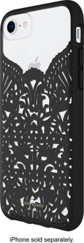  kate spade new york - New York Case for Apple® iPhone® 7 and 8 - Clear/Lace Hummingbird Black