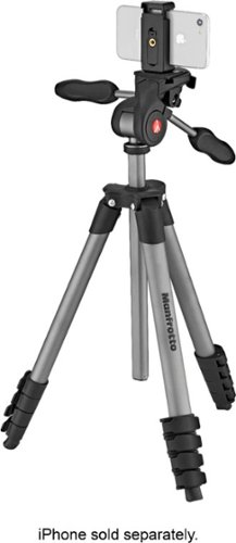 Manfrotto Compact Advanced Smart 65 Tripod - Black WORLDWIDE DELIVERY