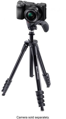 Manfrotto Compact Action Smart 61 Tripod - Black SHOP ONLINE