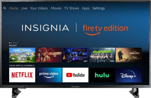  Insignia™ - 43” Class LED 4K UHD Smart Fire TV Edition TV