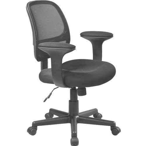  WorkSmart - Screen Back Task Chair with Mesh Seat - Black