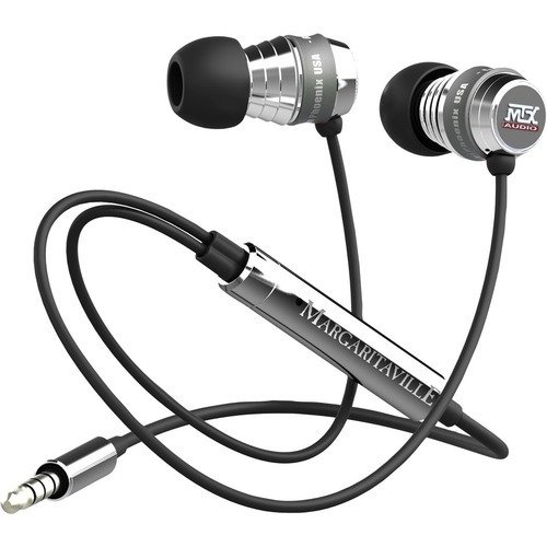  Margaritaville - MIX2 High Fidelity Earbuds by MTX - Black Sand