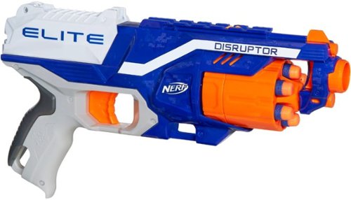 Nerf - N-Strike Elite Disruptor - Blue And Orange-Front_Standard 