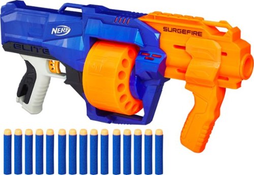  Nerf - N-Strike Elite SurgeFire Blaster - Blue And Orange