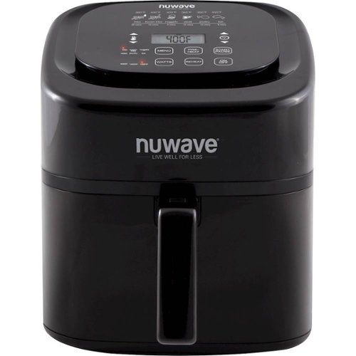 NuWave - 6 qt. Digital Air Fryer - Black