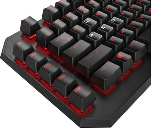 HP OMEN Sequencer Wired Gaming Optical-mechanical Blue Switch Keyboard with RGB Back Lighting - Black GLOBAL SHIPPING
