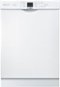 Bosch - 100 Series 24" Front Control Built-In Hybrid Stainless Steel Tub Dishwasher with PureDry, 50 dBA - White-Front_Standard 