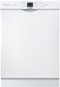 Bosch - 100 Series 24" Front Control Built-In Hybrid Stainless Steel Tub Dishwasher with PureDry, 50 dBA - White-Front_Standard