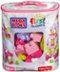 Mega Bloks - First Builders Big Building Bag Building Set - Purple/Pink-Front_Standard