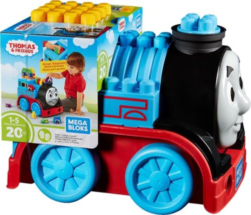 Mega Bloks - Thomas &amp; Friends Build 'n Go Thomas - Blue/Red