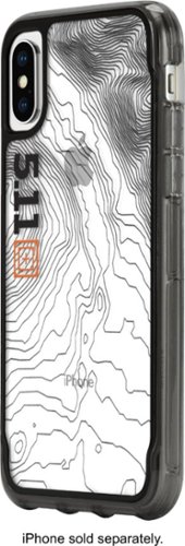  Griffin - Survivor Clear Case for Apple iPhone X and XS - Black/Clear/Smoke