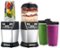 Nutri Ninja Nutri Bowl DUO With Auto-iQ Boost Blender - Black/Stainless Steel-Front_Standard