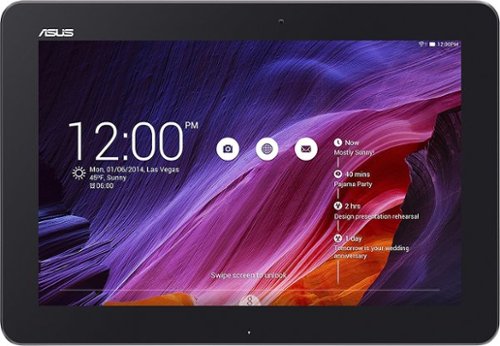  ASUS - Transformer Pad - 10.1&quot; - Intel Atom - 16GB - Black