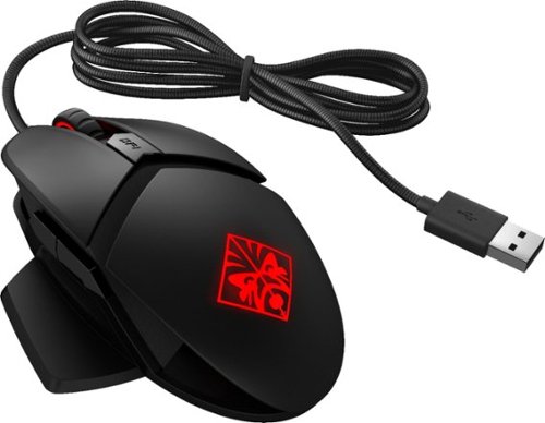 HP OMEN Reactor Wired Optical-Mechanical Gaming Mouse with RGB Lighting - Black WORLDWIDE DELIVERY