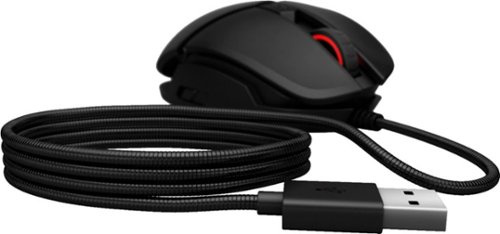HP OMEN Reactor Wired Optical-Mechanical Gaming Mouse with RGB Lighting - Black GLOBAL SHIPPING