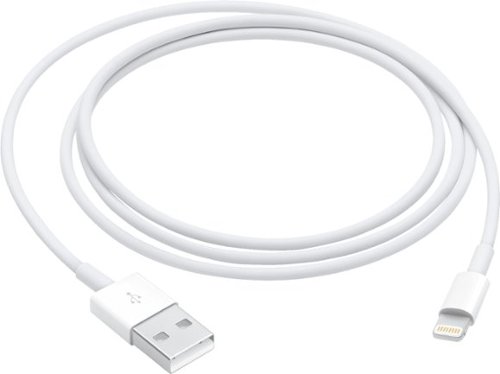  Apple - 3.3' Lightning to USB Cable - White