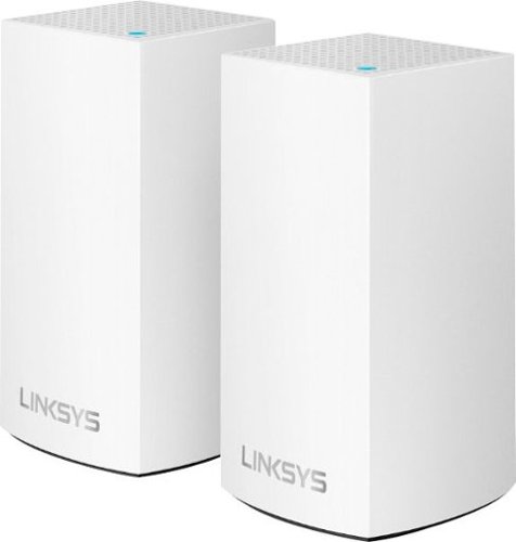Linksys - Velop AC2600 Dual-Band Mesh Wi-Fi 5 System (2 Pack) - White