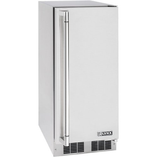 Lynx - Professional 14.9" 39-Lb. Built-In Icemaker - Stainless steel