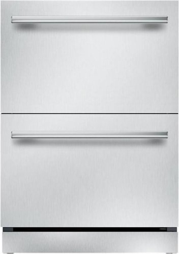 Thermador - 5.0 Cu. Ft. Built-In Mini Fridge - Stainless steel