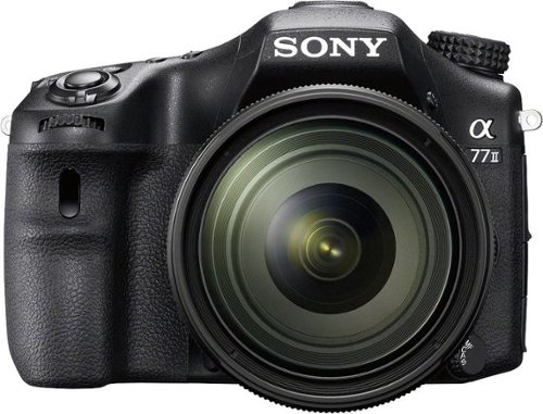  Sony - Alpha a77 II DSLR Camera with 16-50mm Lens - Black