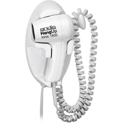  Andis - Ionic Hang-Up 1600W Dryer with Night-Light - White