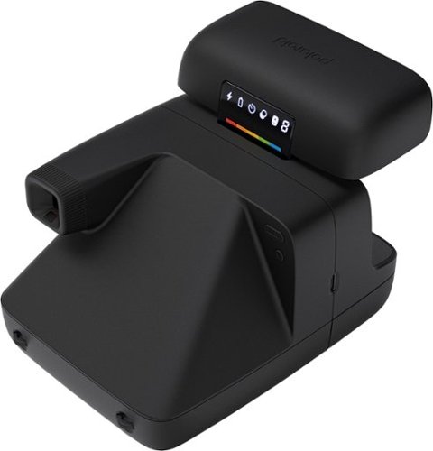 Polaroid Flip Instant Camera + Color Film Bundle (8 Photos) - Black GLOBAL SHIPPING