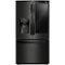 LG - 26 Cu. Ft. French InstaView Door-in-Door Smart Wi-Fi Enabled Refrigerator - Matte Black Stainless Steel-Front_Standard
